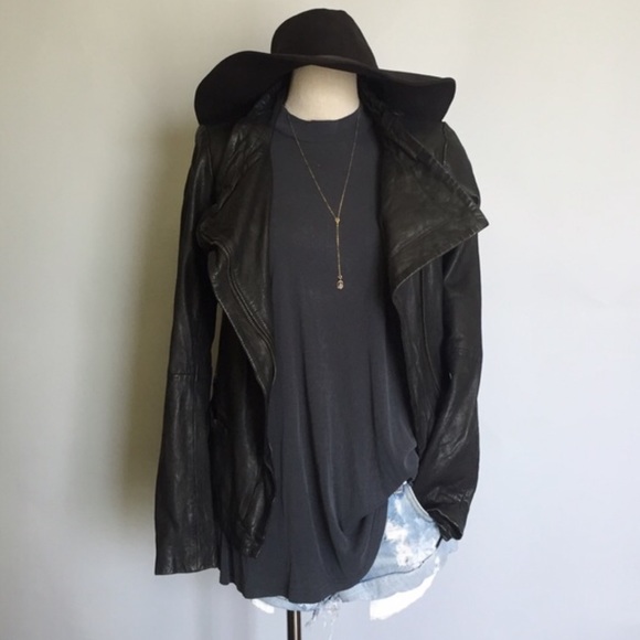 All Saints Jackets & Blazers - All Saints Leather Jacket